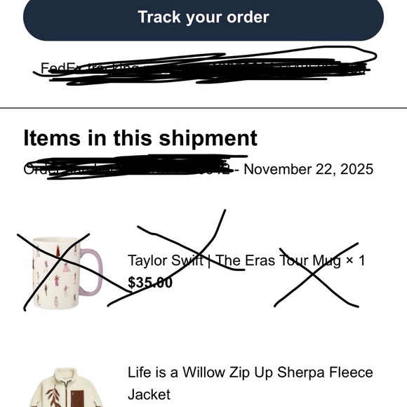 Taylor Swift Willow Sherpa - Picture 3 of 3